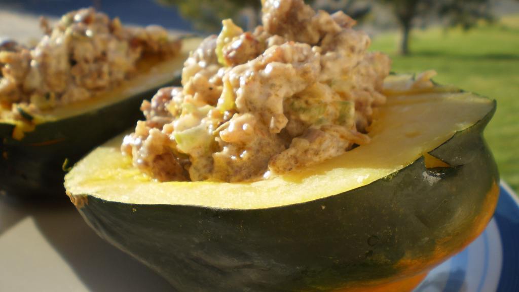 Quick Sausage Stuffed Acorn Squash Recipe - Food.com