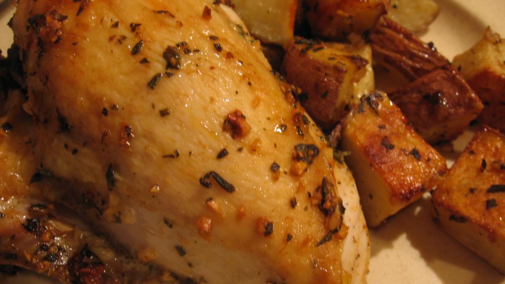 My Famous Rosemary Garlic Chicken and Potatoes created by riffraff