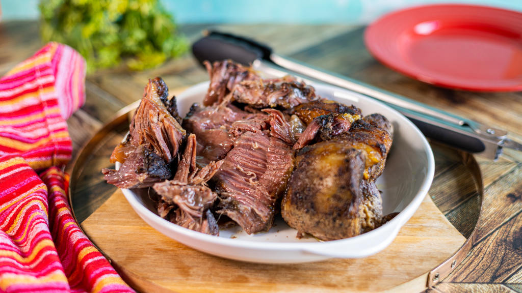 Kelly's Crock Pot "smoked" Beef Roast or Brisket Recipe