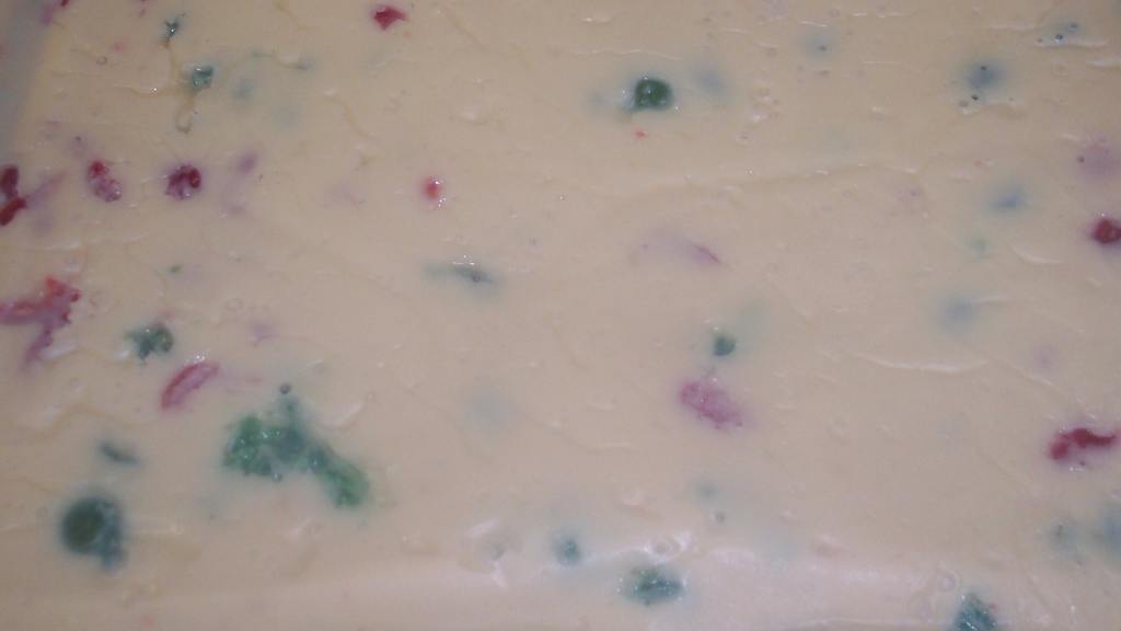 White Christmas Jewel Fudge Recipe