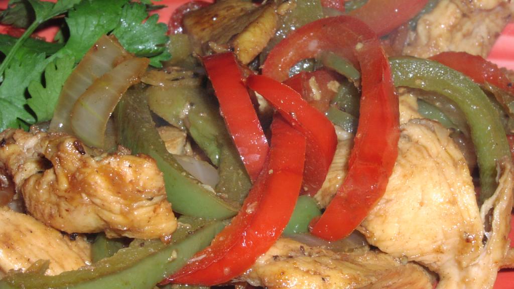 StirFry Chicken Fajitas Ww Recipe