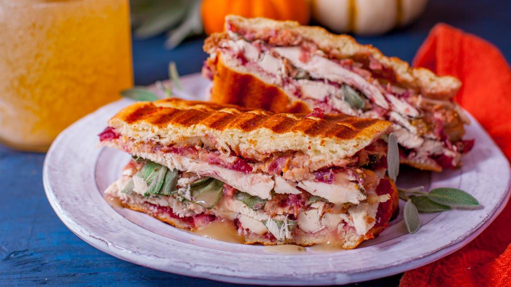 Turkey/ Cranberry/ Dressing Panini created by DianaEatingRichly