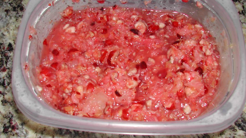Cranberry-Ginger Relish created by Feej3940