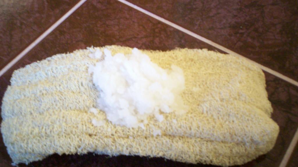 Spa Sea Salt Scrub created by chef FIFI