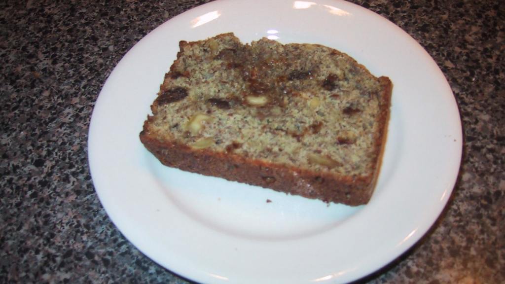 BananaDate Flax Seed Bread Recipe