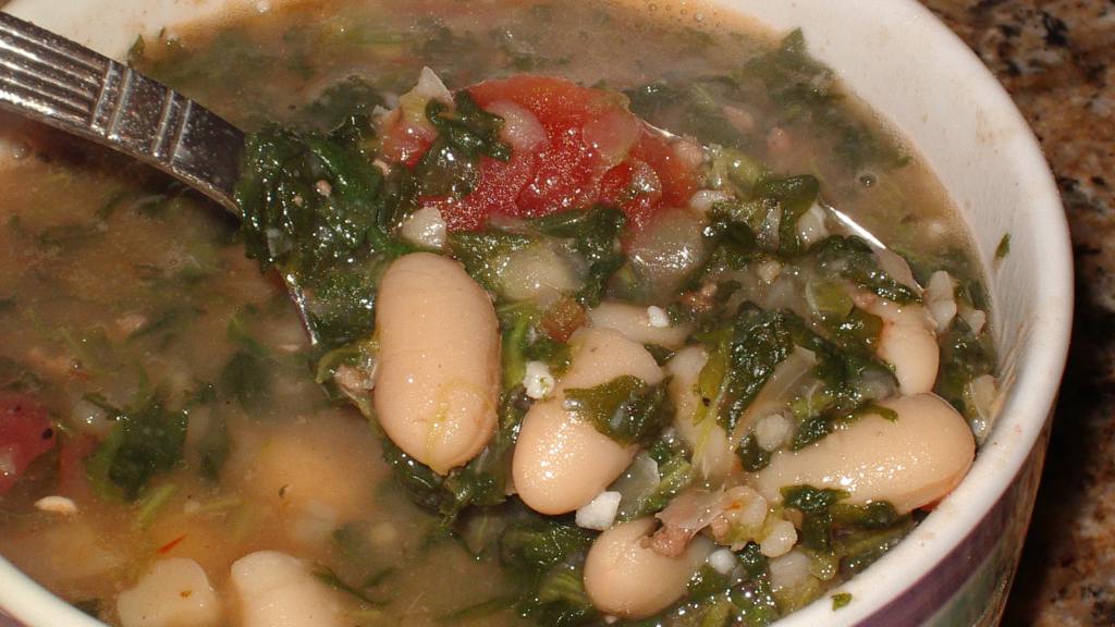 Spinach and Bean Soup Recipe - Food.com