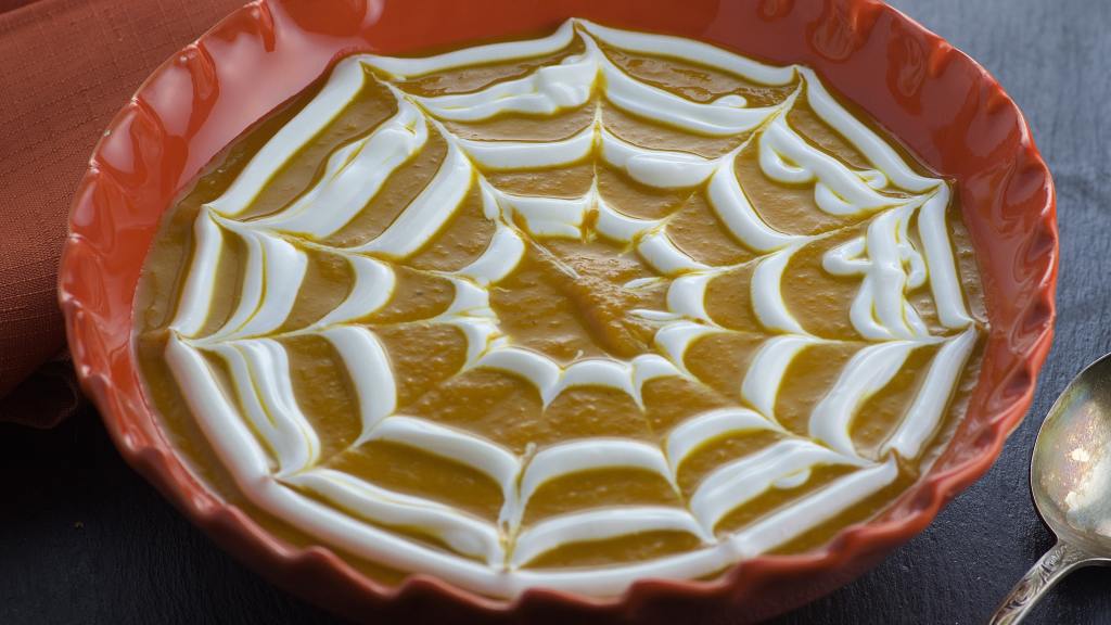 Creamy Butternut Squash & Cauliflower Soup created by May I Have That Rec