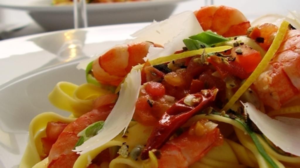 Easy Spicy Shrimp Pasta - Low Fat created by Thorsten