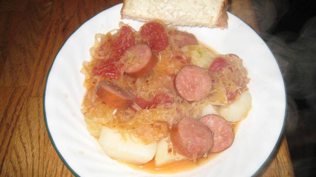Sweet & Sour Sauerkraut (Bayrich Kraut) Recipe