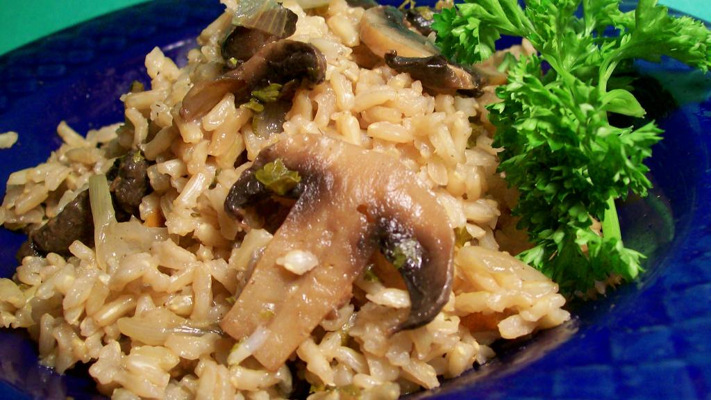 Easy Mushroom Rice Pilaf created by Sharon123