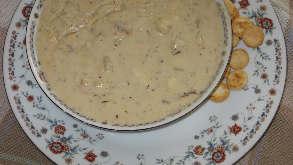 The Real Deal New England Fish Chowder created by Chef Booshman