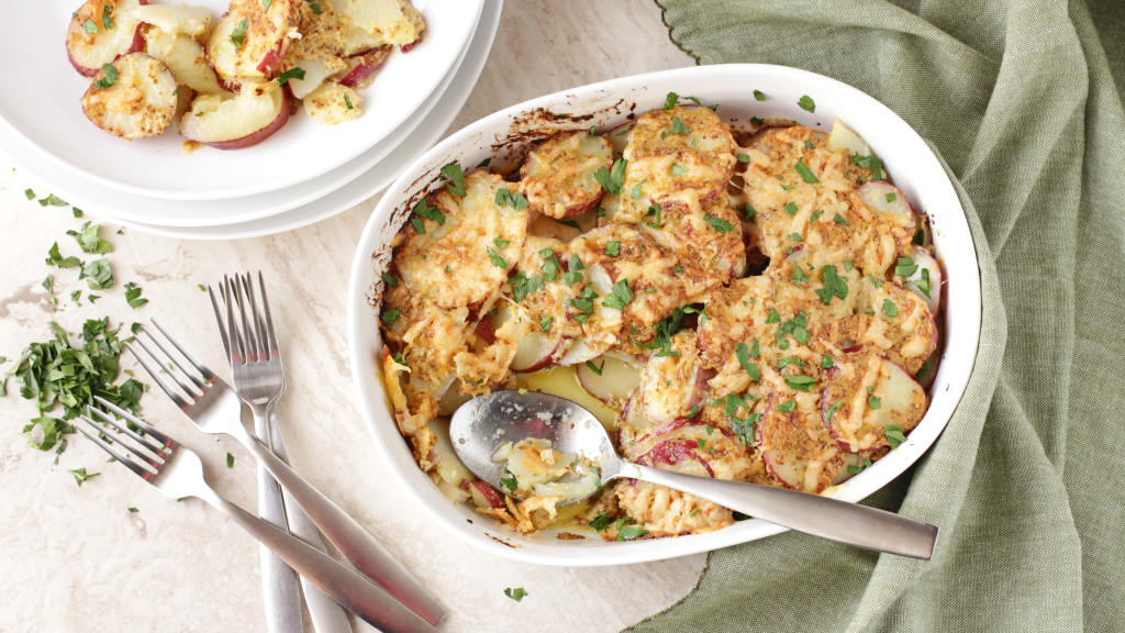 Horseradish Crusted Roasted Potatoes Recipe