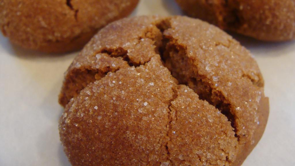 Spicy Molasses Cookies Recipe