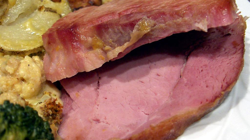 Ham With PineappleOrange Dijon Glaze Recipe