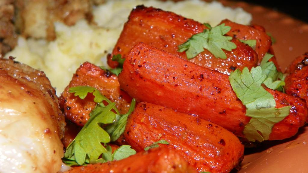 Roasted Coriander Carrots Recipe