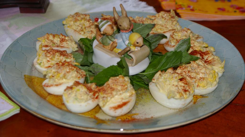 Eggs Stuffed With Crabmeat Recipe