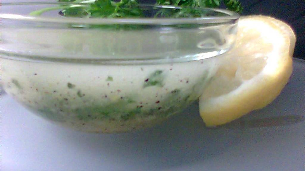 Lemon Parsley Dressing Recipe