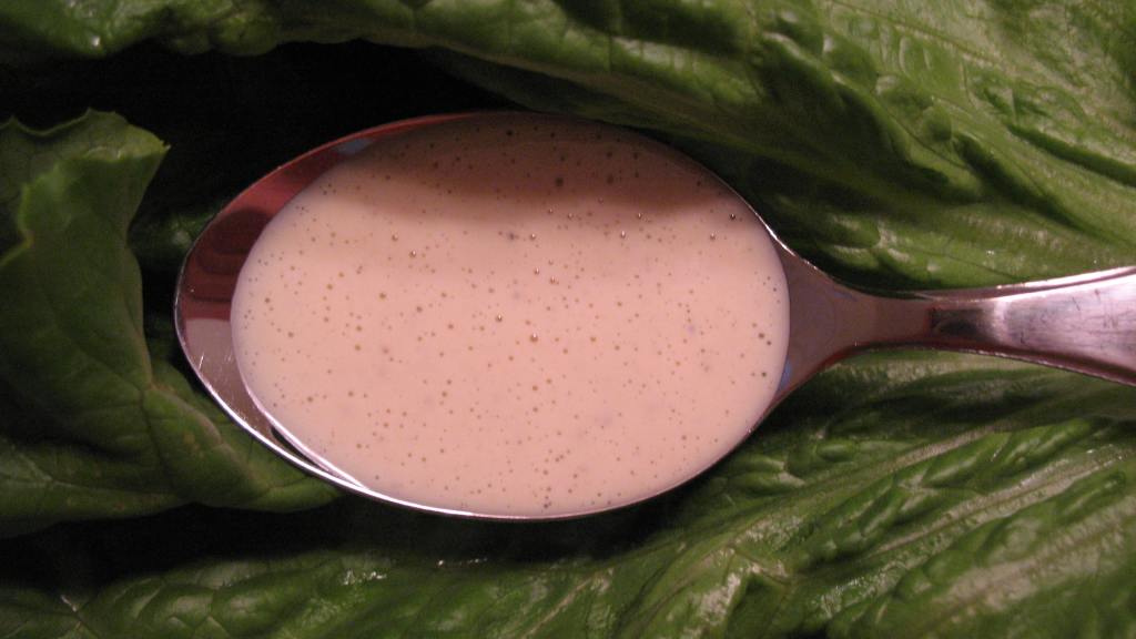 Blender Caesar Salad Dressing Recipe
