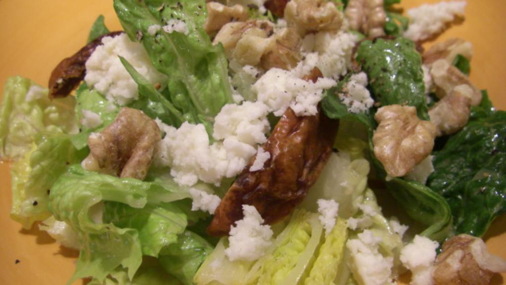 Dried Fig, Goat Cheese and Arugula Salad Recipe