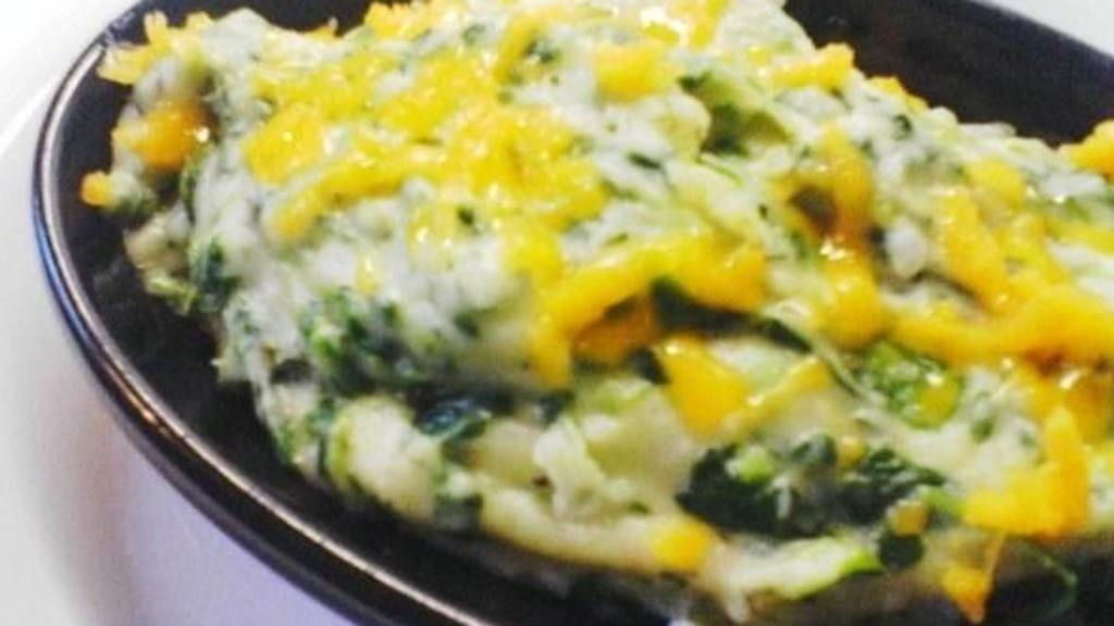 Spinach and Cheese Mashed Potatoes created by 2Bleu