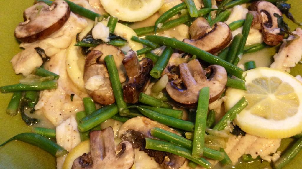 Sole With Basil Butter Grilled in a Foil Packet Recipe