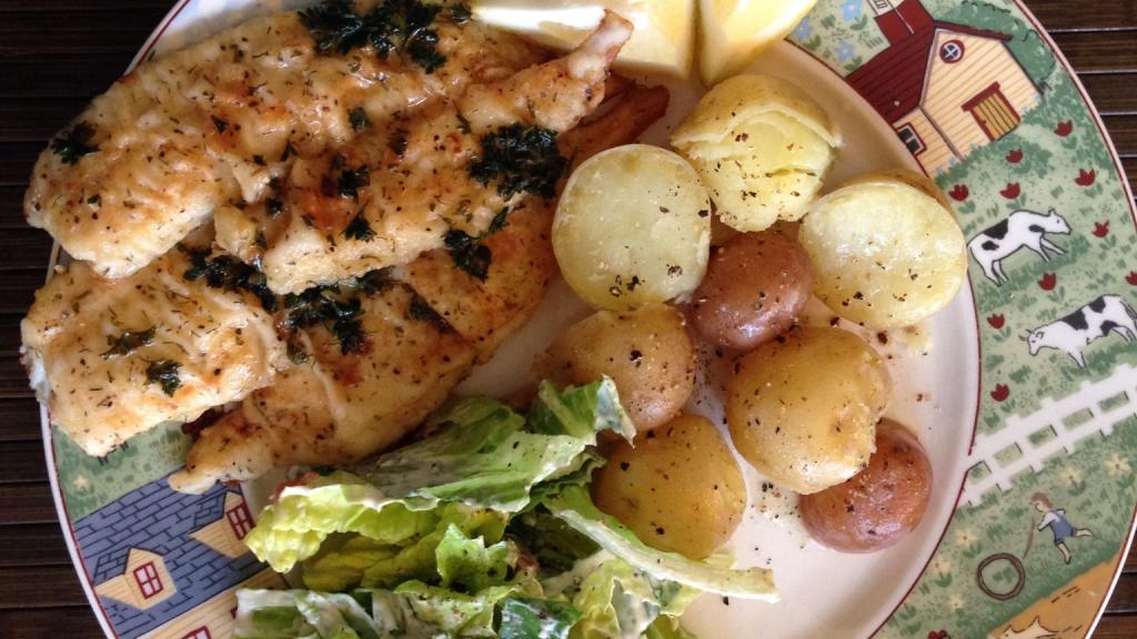 Easy Pan Fried Sole Fish With LemonButter Sauce Recipe