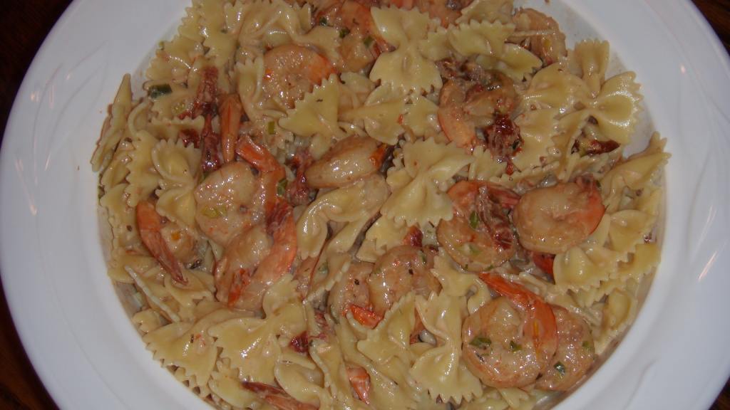 Pasta with Shrimp in Tomato Cream Recipe - Food.com