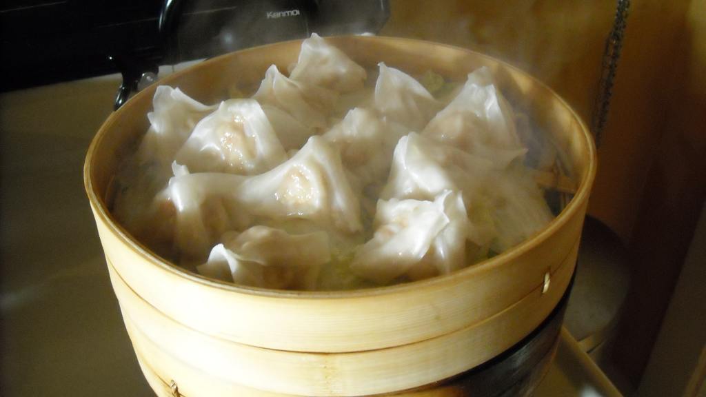 Chinese Dim Sum Pot Stickers created by Diana Adcock