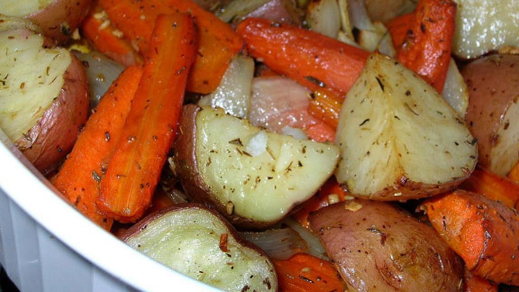Roasted Vegetables With Thyme Recipe