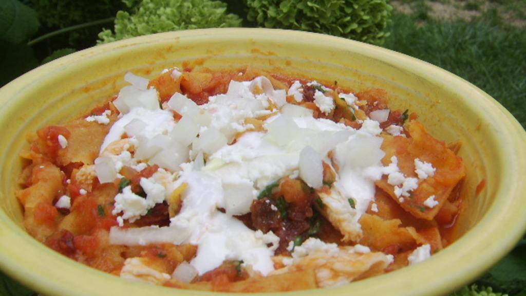 Chipotle Chilaquiles created by LifeIsGood