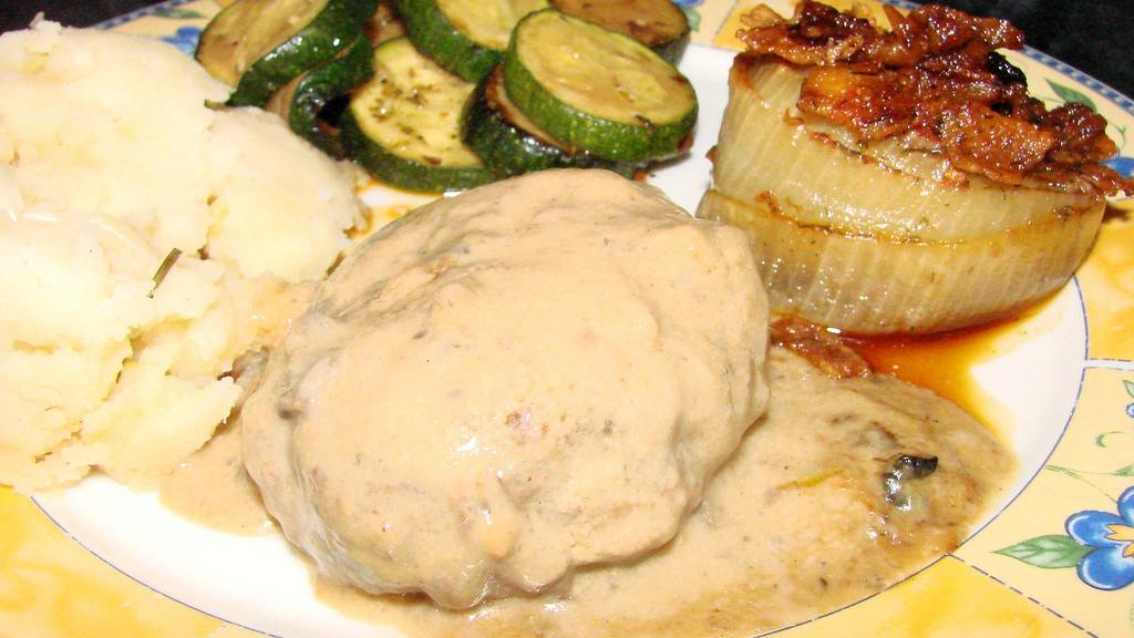 Beef Patties in Gravy Recipe