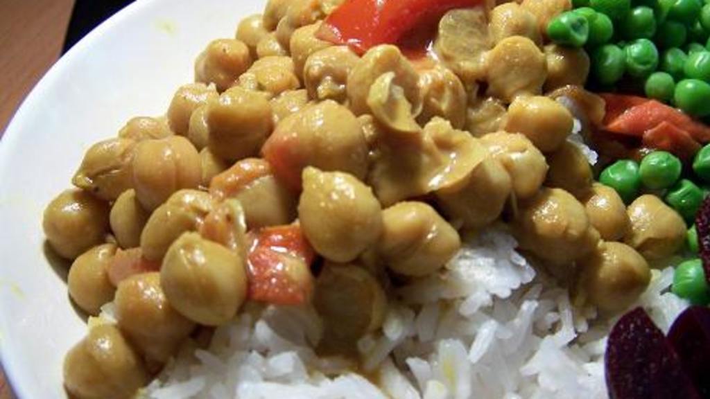 Garbanzos in Coconut Milk Recipe