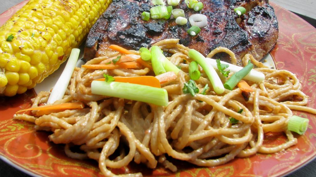 Peanut Butter and Ginger Noodles Recipe