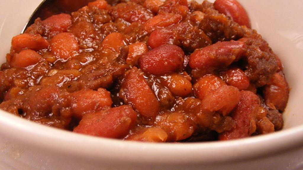 Meaty Baked Beans created by Lavender Lynn
