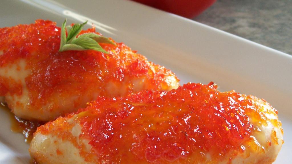 Pepper Jelly Glazed Chicken Recipe