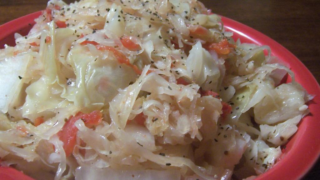 Cabbage and Sauerkraut for the Crock Pot created by Parsley