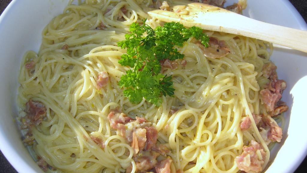 Capellini Carbonara Recipe