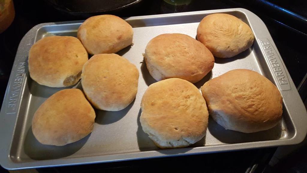 Whole Wheat Hamburger and Hot Dog Buns (Bread Machine) Recipe