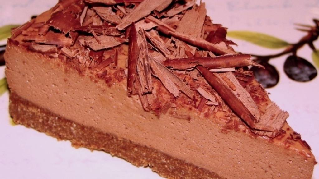 Chocolate Cheesecake (Unbaked) Recipe