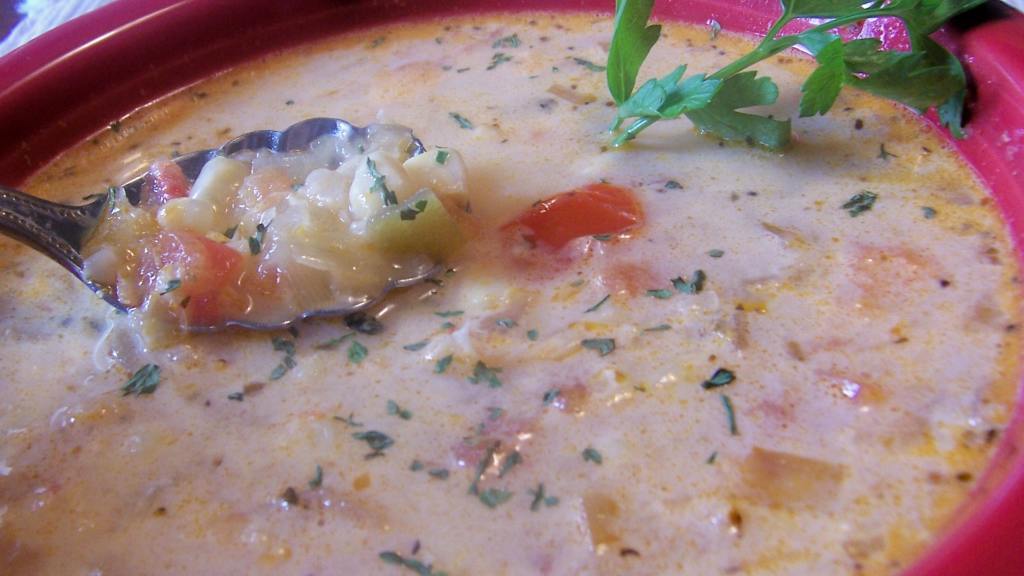Corn Soup (Sopa De Elote) created by Parsley