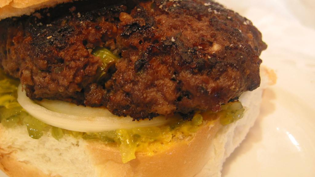 Alberta Prairie Burgers created by Chef Dee