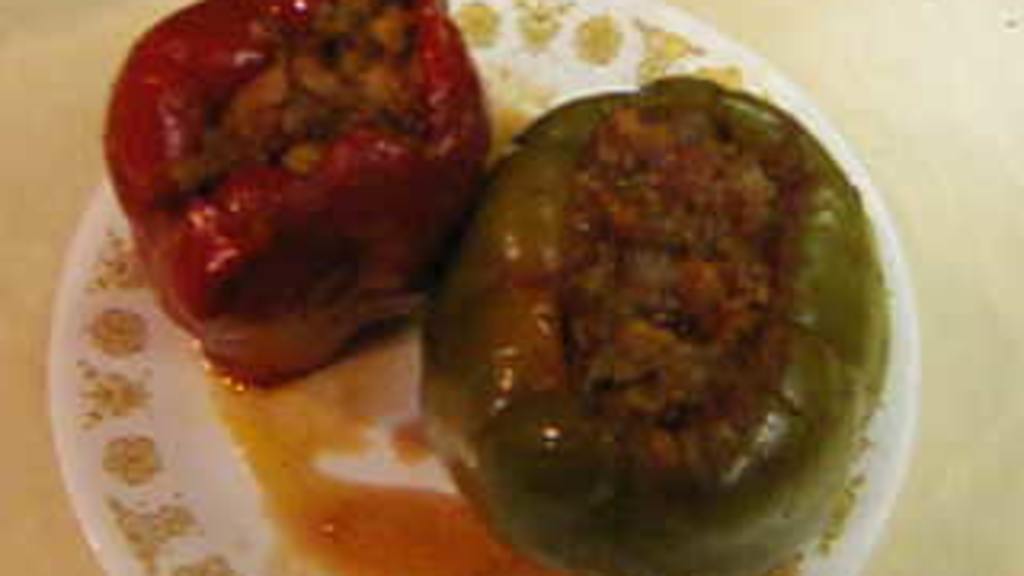 Cuban Stuffed Bell Peppers Recipe