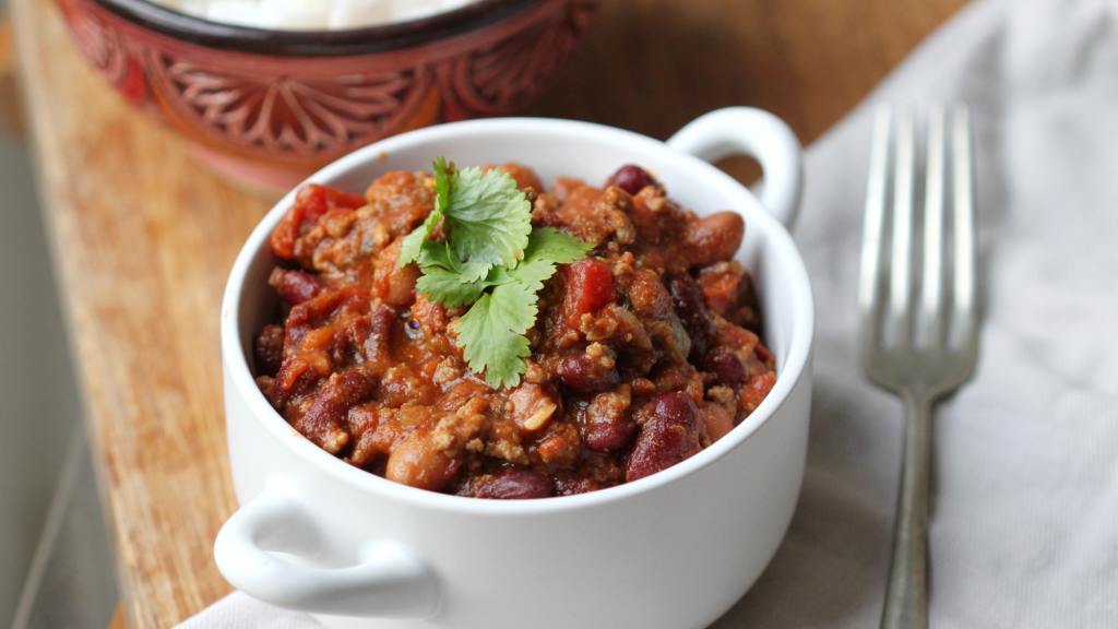 Tasty Low Sodium Chili created by Swirling F.