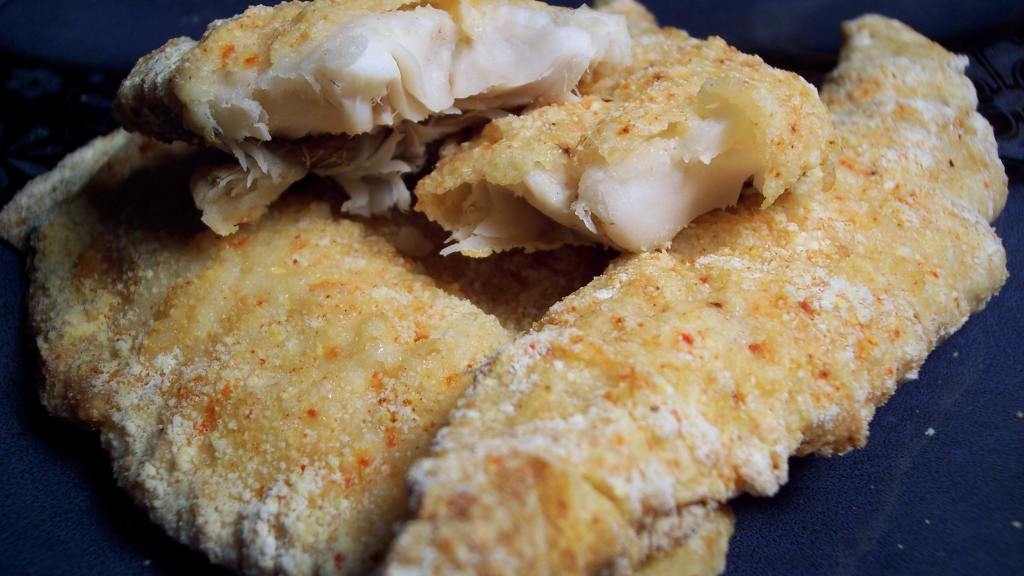 Parmesan and Cornmeal Crusted Fish Fillets Recipe - Food.com