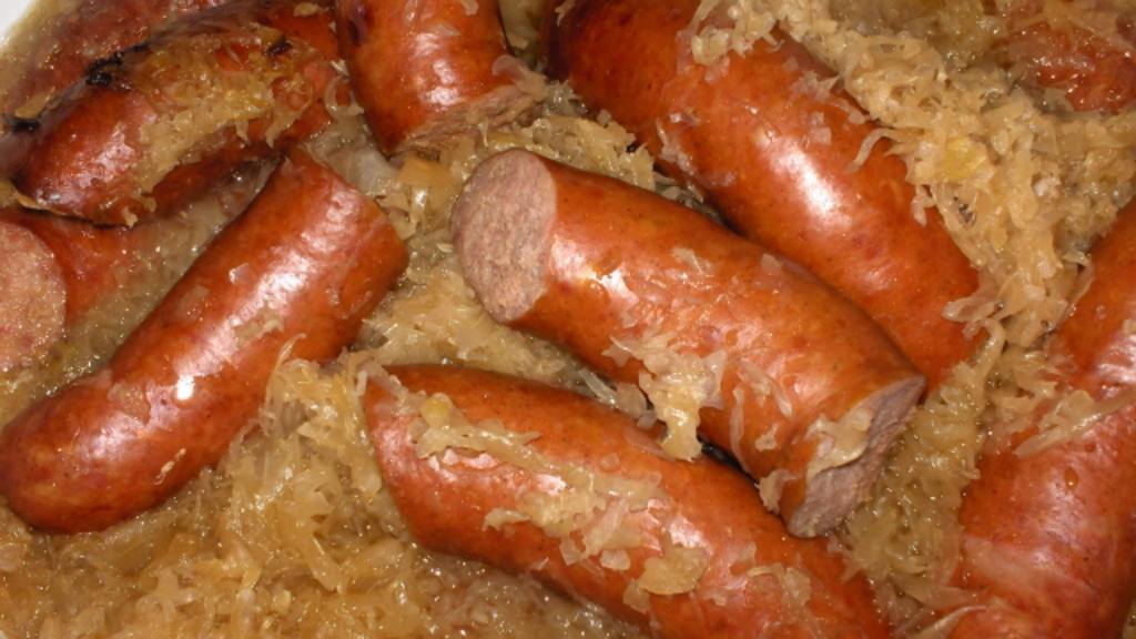 German Sauerkraut and Kielbasa Recipe