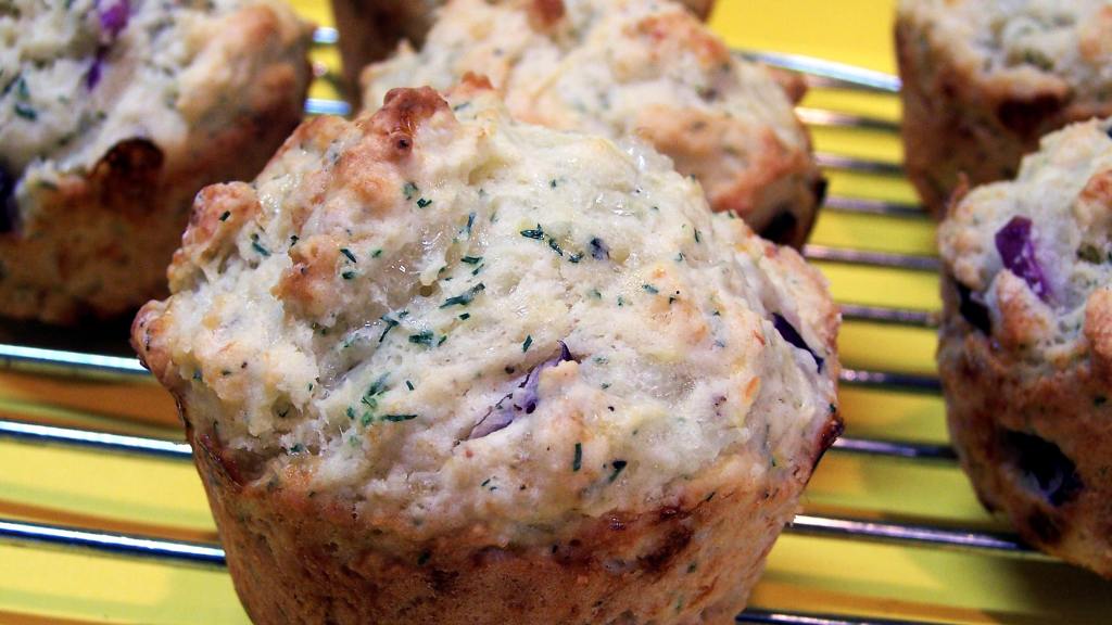 Cottage Cheese and Dill Muffins Recipe