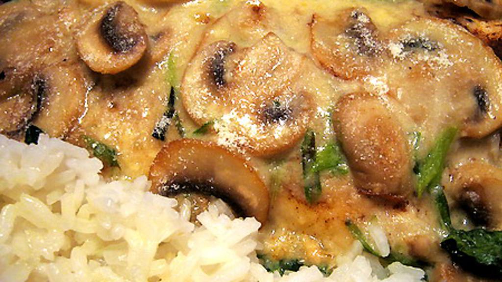 Sole Florentine Aux Champignons Recipe