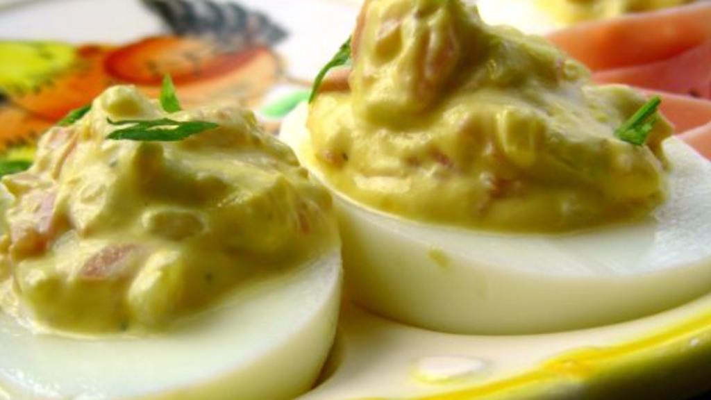 Easy Deviled Eggs & Ham Recipe