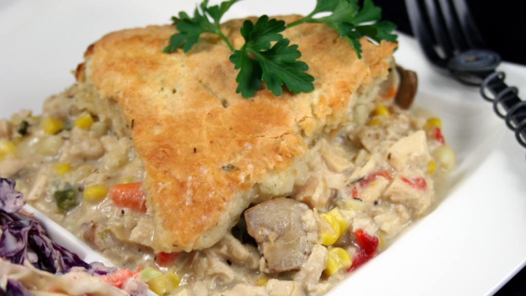 Turkey/Chicken Pot Pie With Herbed Dumpling Crust Recipe
