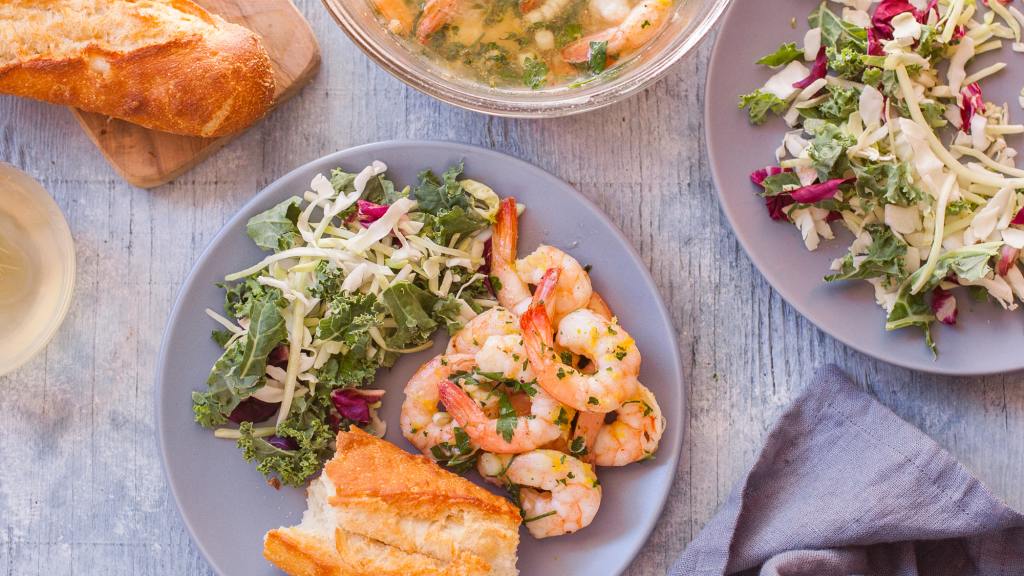 Garlic Prawns in the Microwave created by DianaEatingRichly